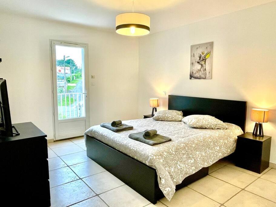 Charmante Villa Pour 10 Personnes Saint-Augustin  Luaran gambar